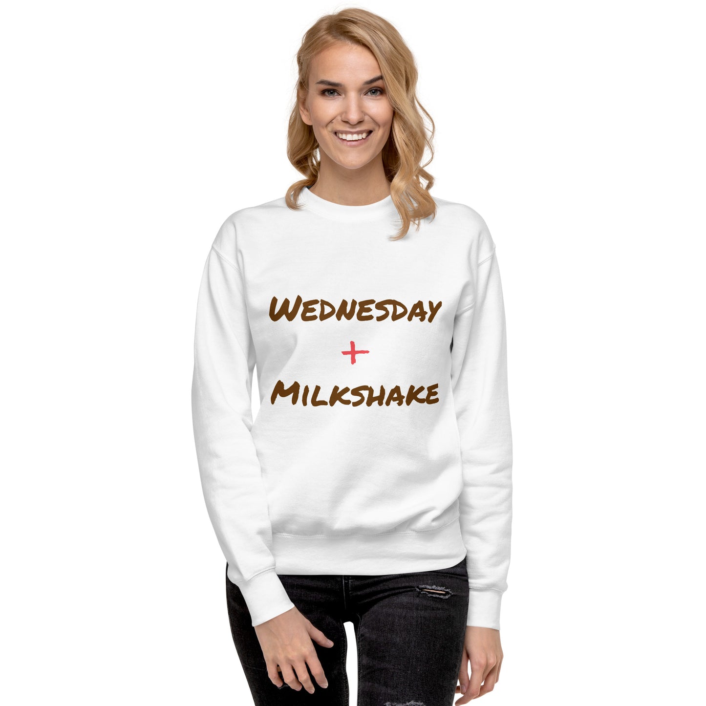 "Wednesday Milkshake" Sweatshirt