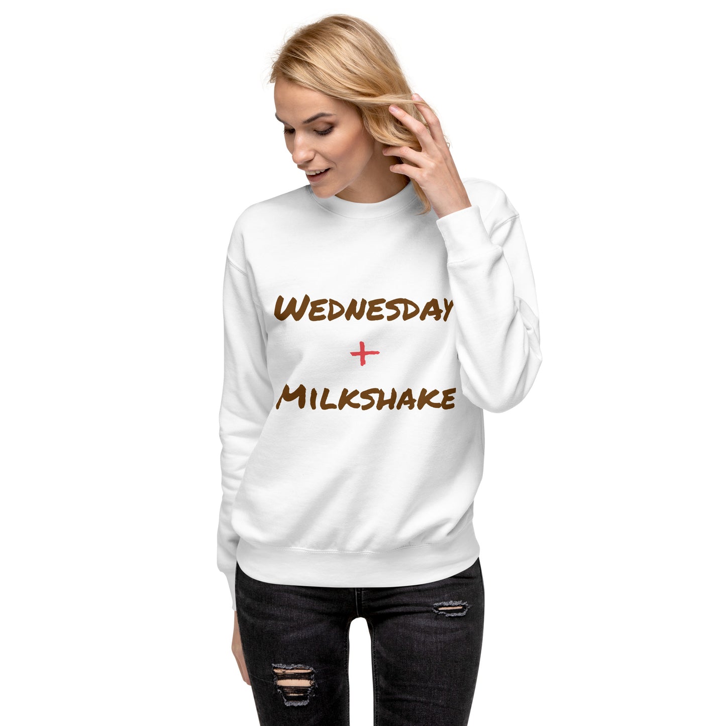 "Wednesday Milkshake" Sweatshirt