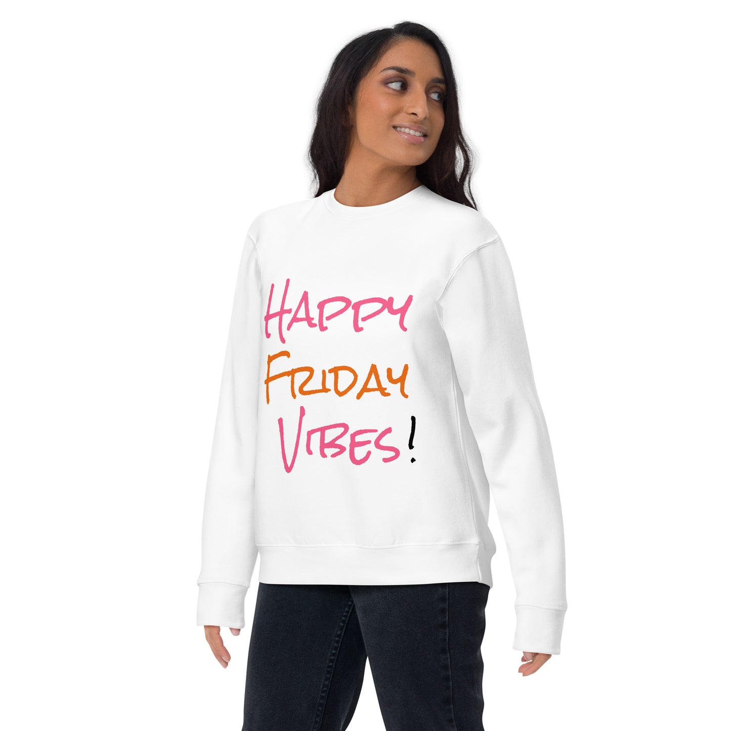 "Happy Friday Vibes" Sweatshirt