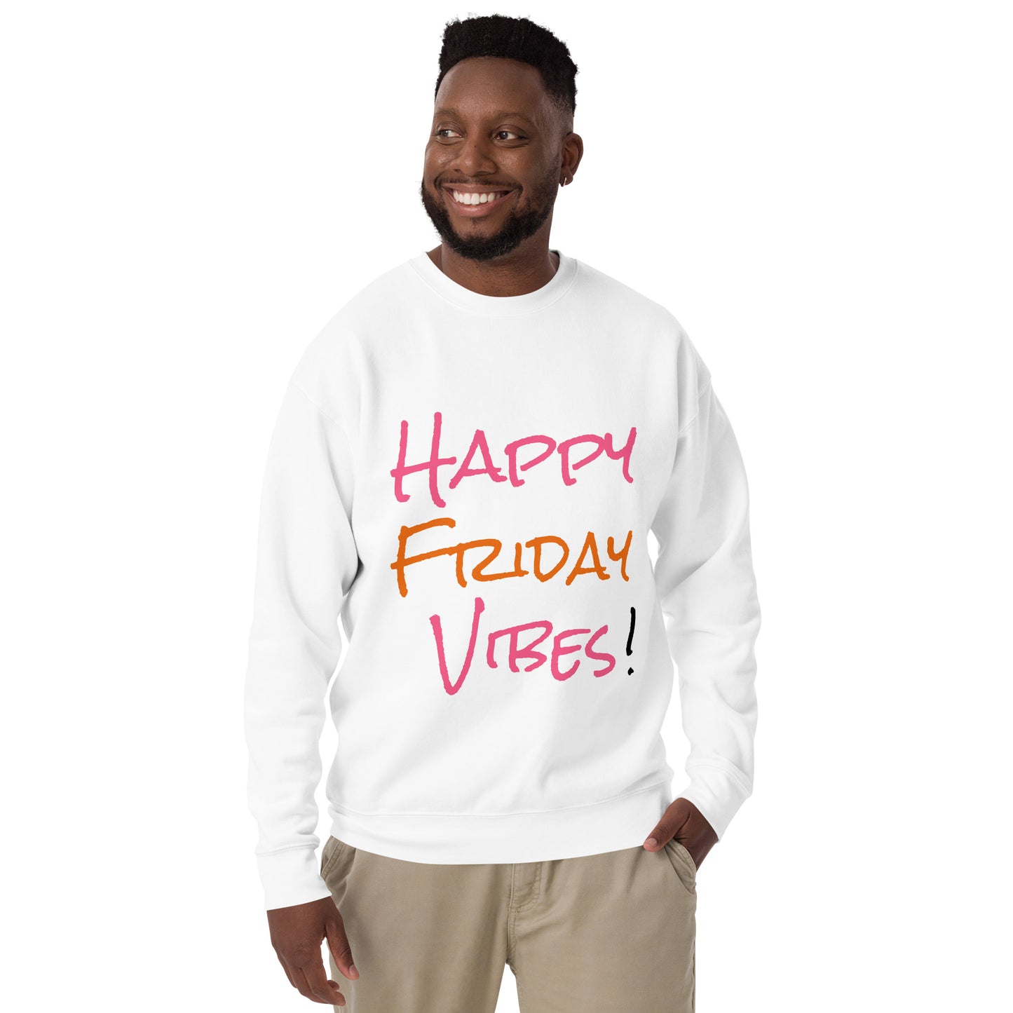 "Happy Friday Vibes" Sweatshirt
