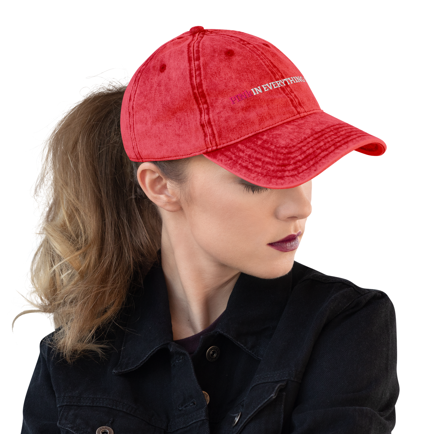PINk In Everything Store Vintage Cap