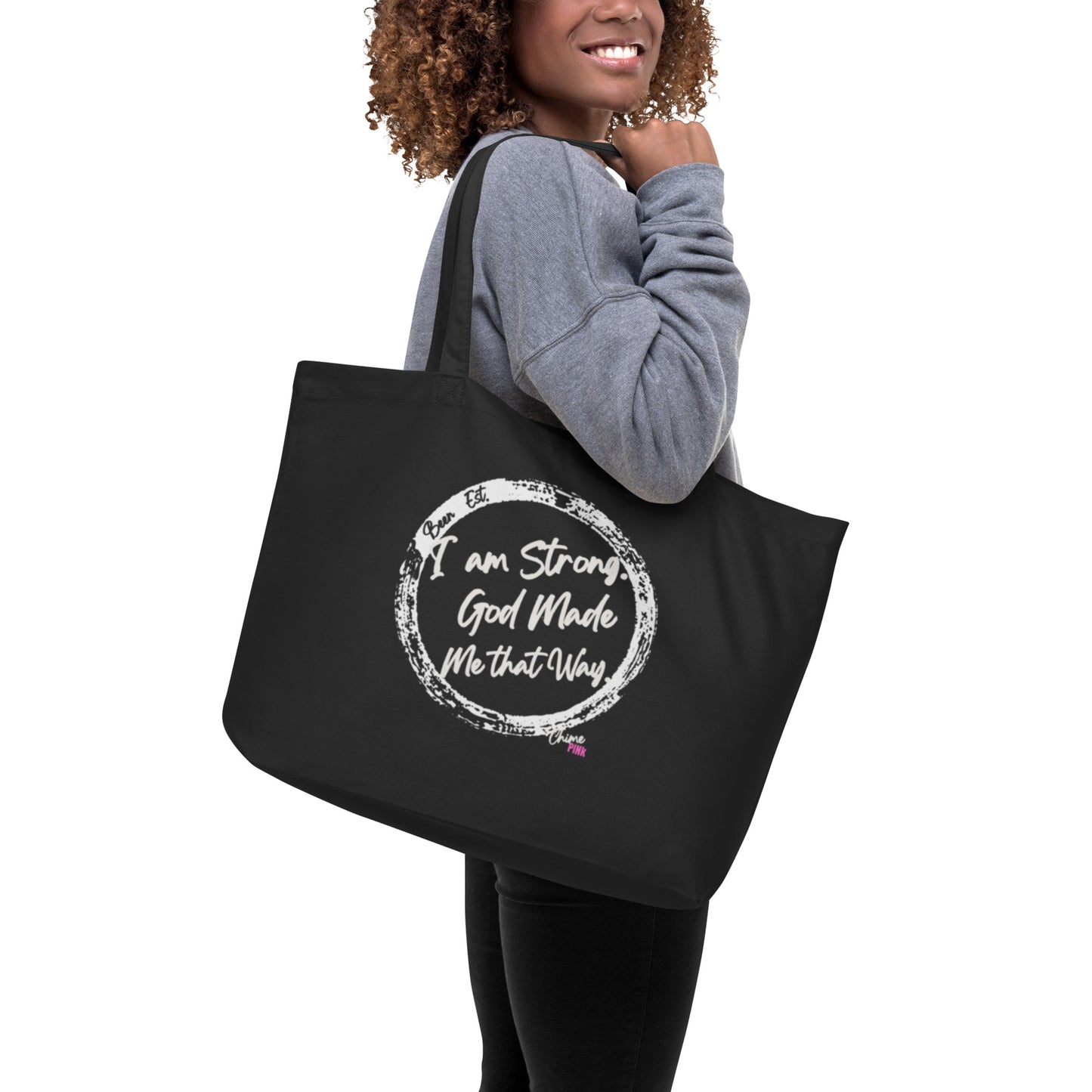 Chime PINk tote bag