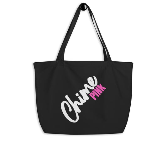 Chime PINk "Strong" tote bag