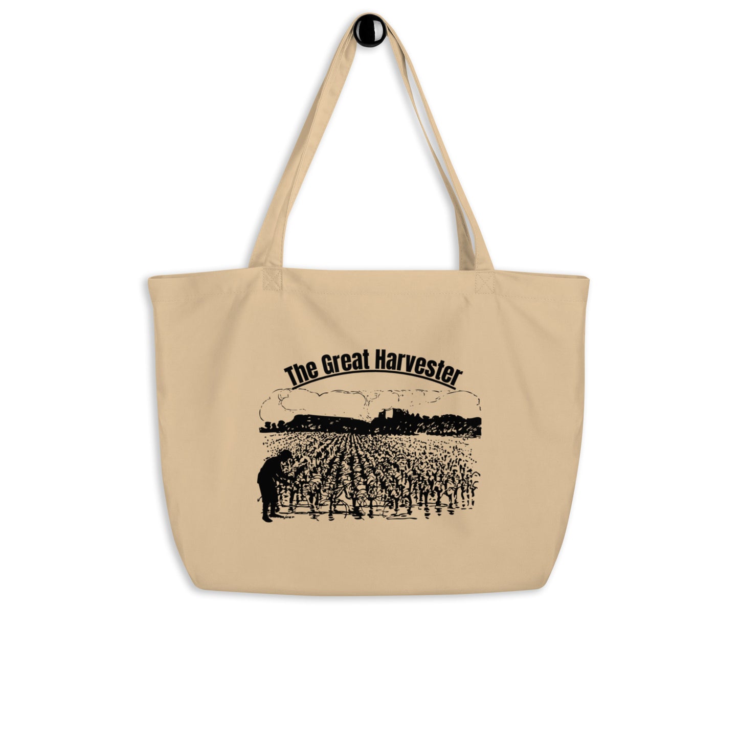 The Great Harvester tote bag(black print)