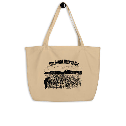 The Great Harvester tote bag(black print)