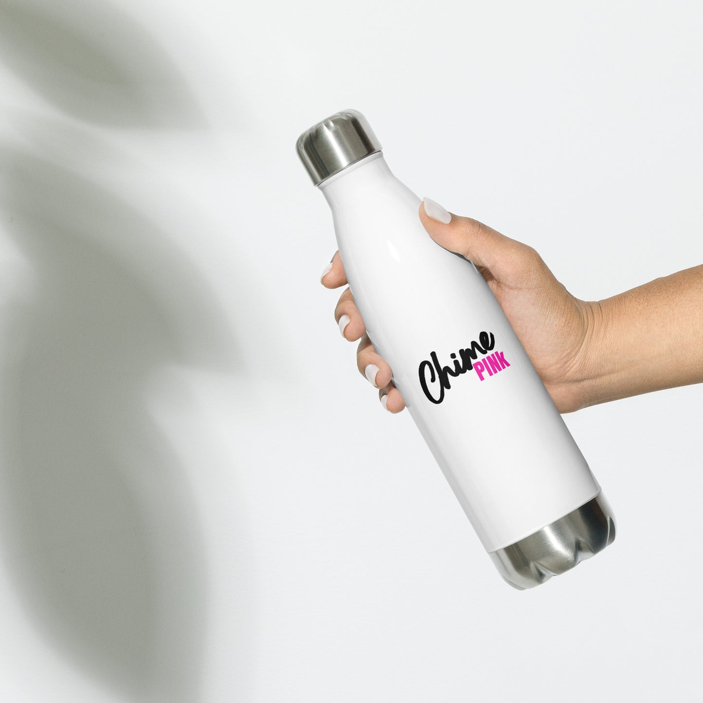 Chime PINk water bottle