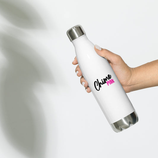 Chime PINk water bottle
