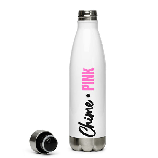 Chime PINk water bottle