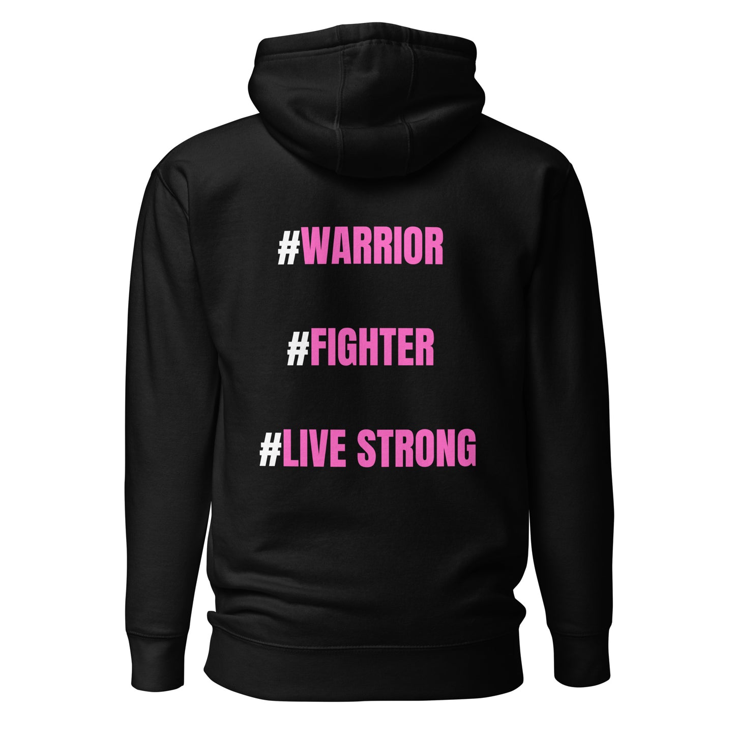 Black"Chime PINk Ribbon" Unisex Hoodie