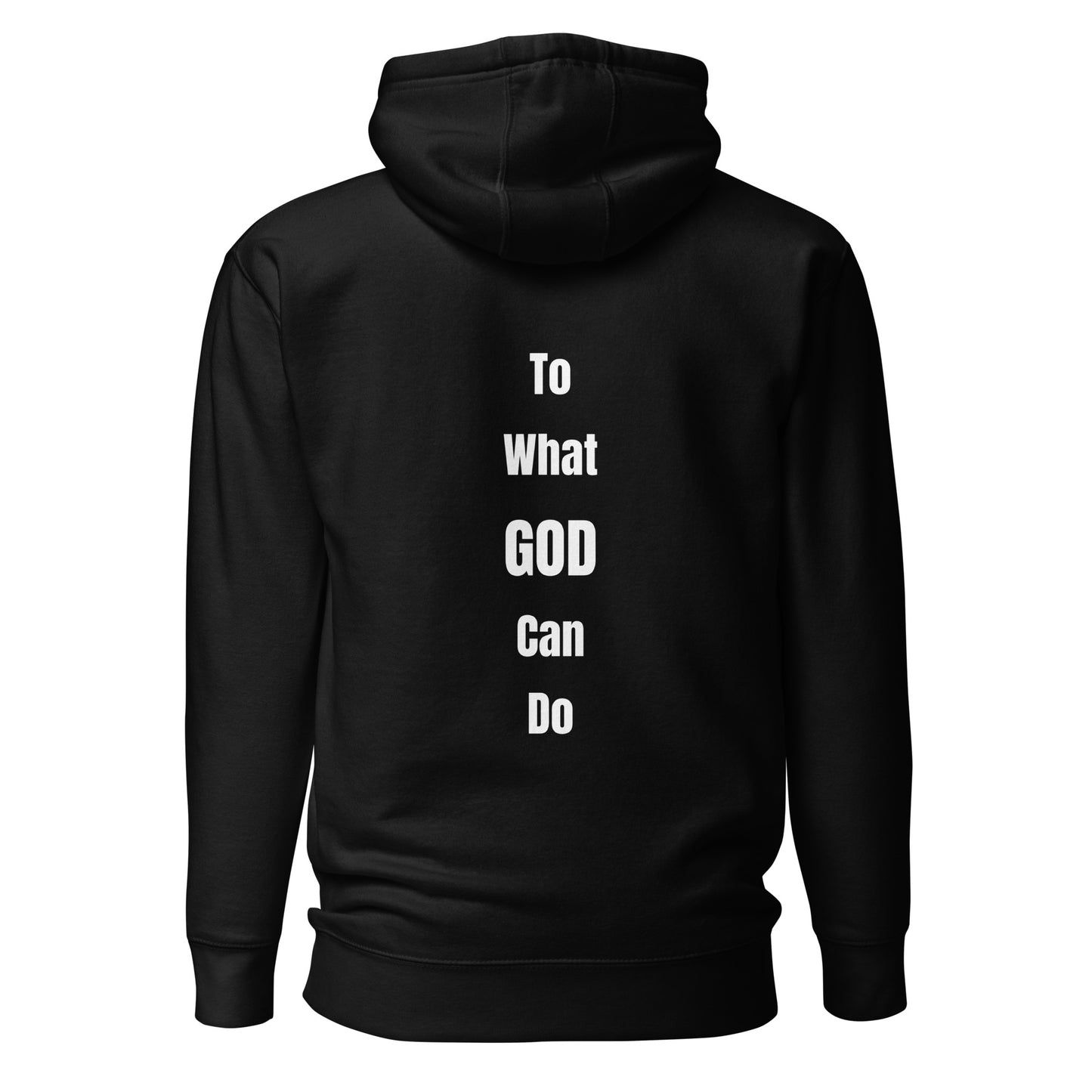 Black "No Limit" Unisex Hoodie