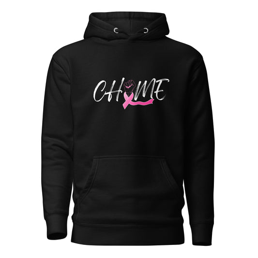 Black"Chime PINk Ribbon" Unisex Hoodie