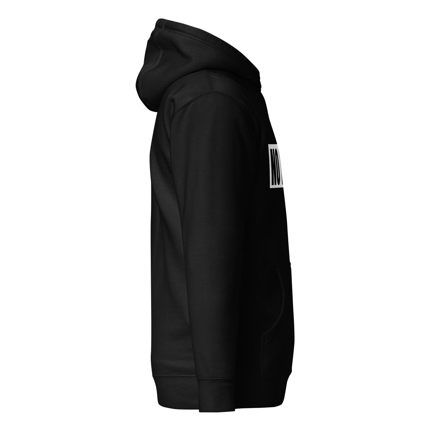Black "No Limit" Unisex Hoodie