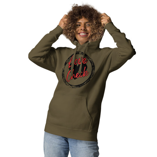 Love Check Hoodie