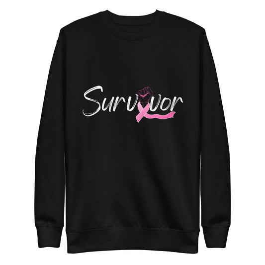 Black "Survivor" Sweatshirt