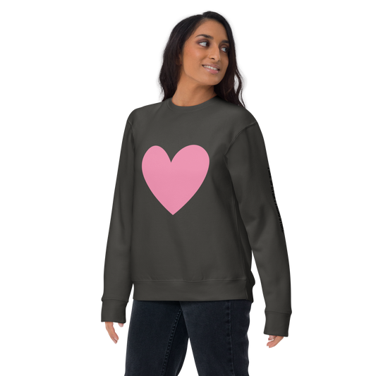 PINk Heart Sweatshirt