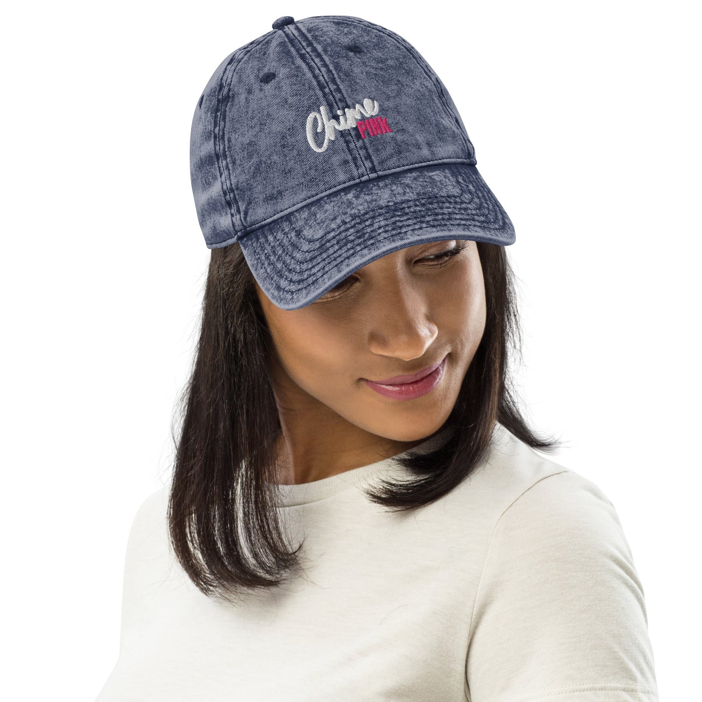 Vintage "Chime PINk" Cap
