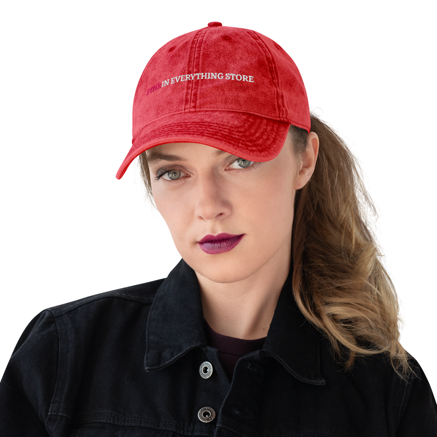 PINk In Everything Store Vintage Cap