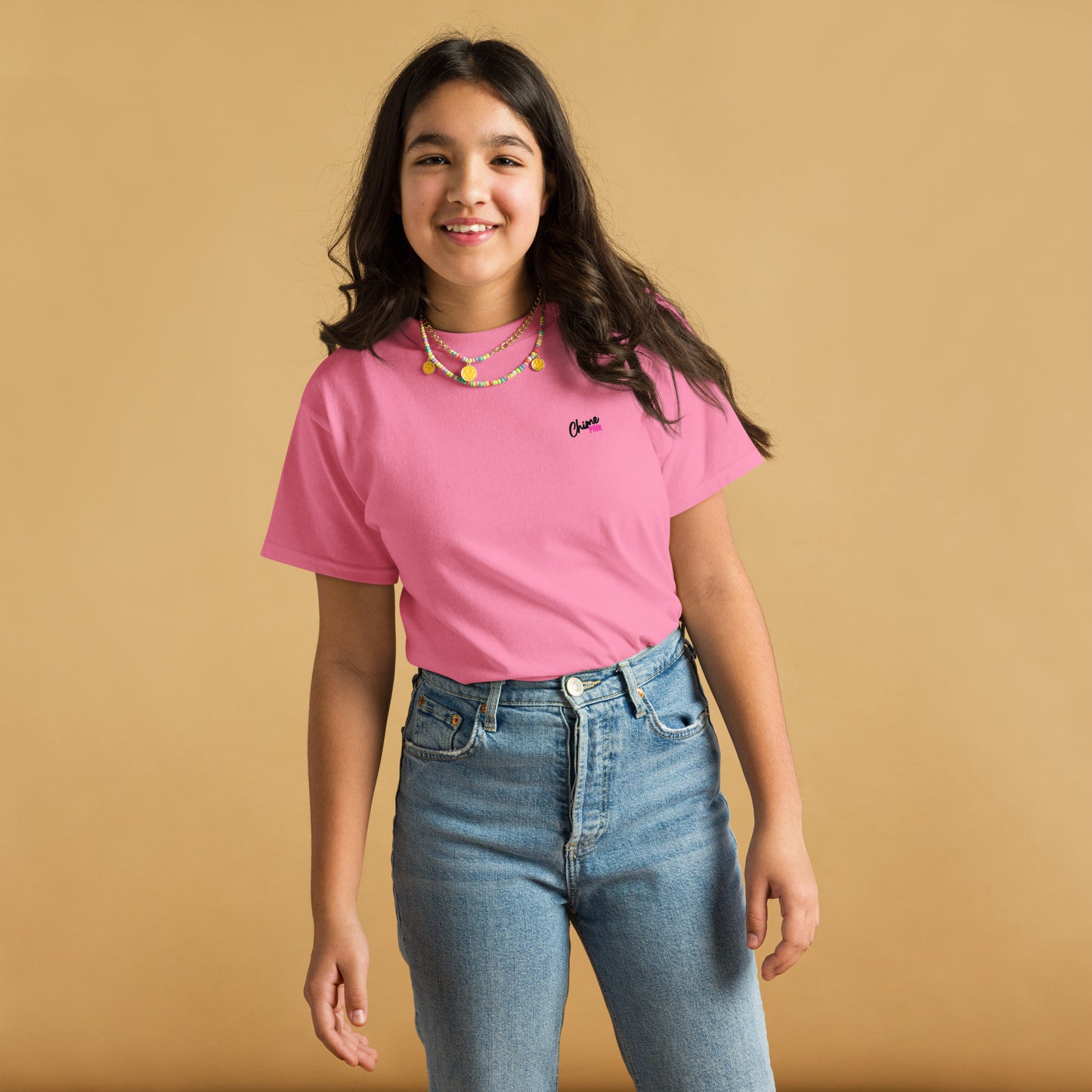 Chime PINk Youth tee