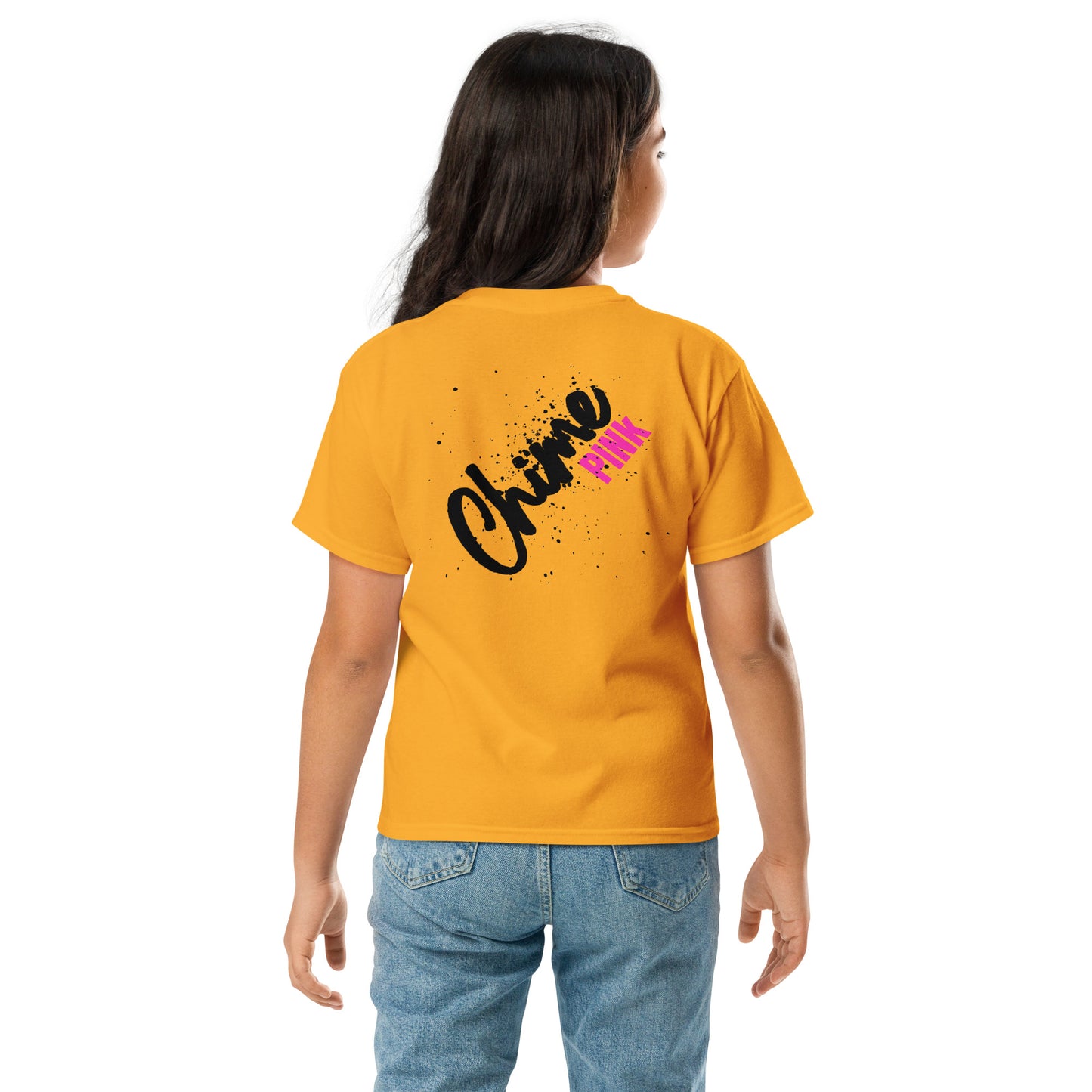 Chime PINk Youth tee