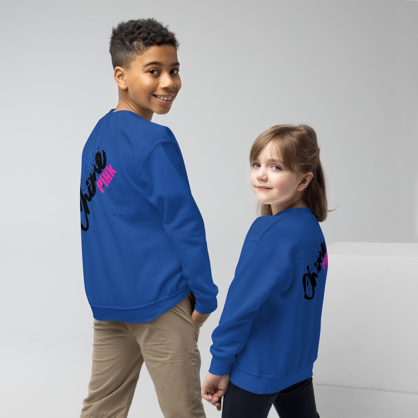 Chime PINk Youth sweatshirt