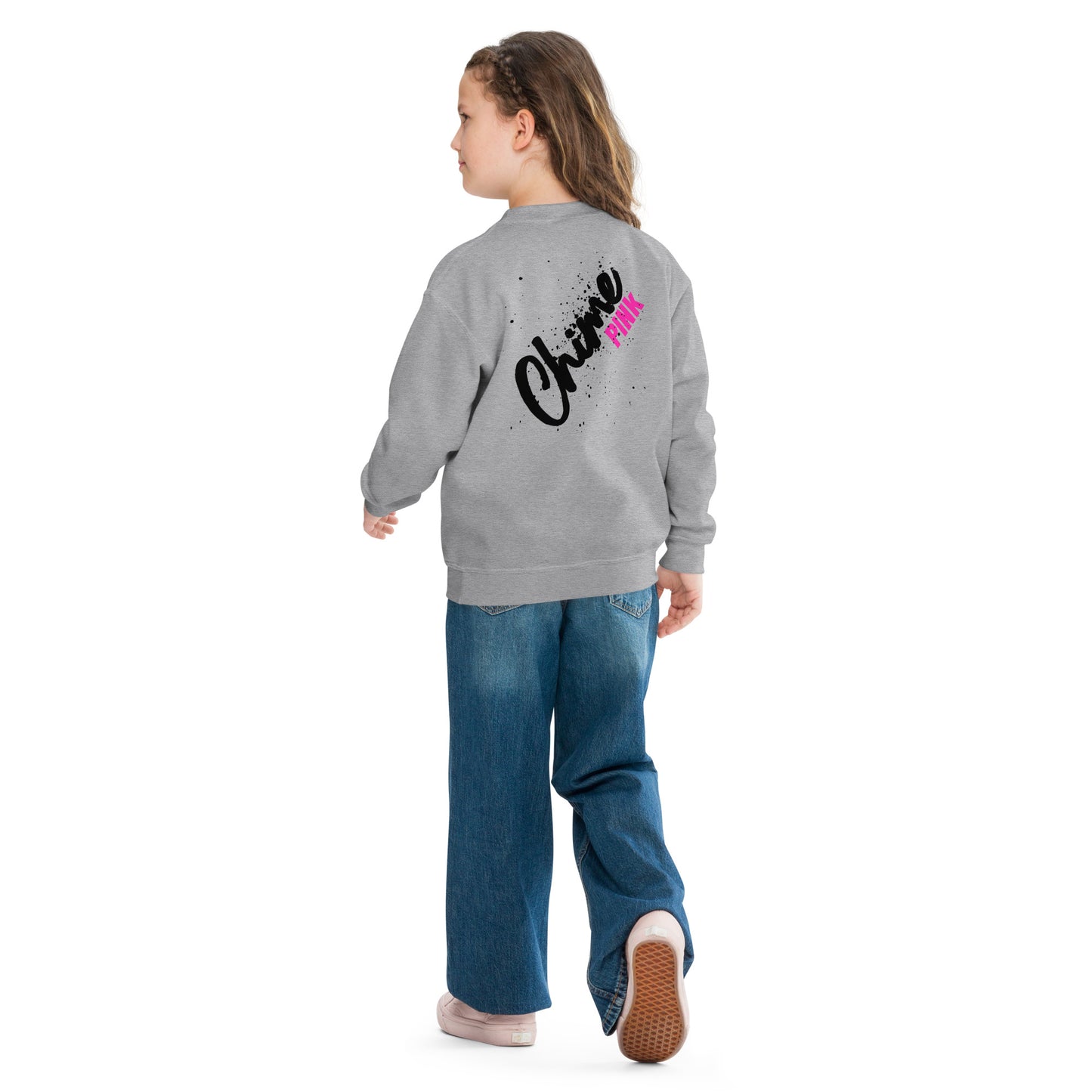 Chime PINk Youth sweatshirt